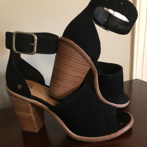 Open toe UGG shoes - Picture 2 of 3